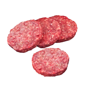 4 Beef Burgers Patties